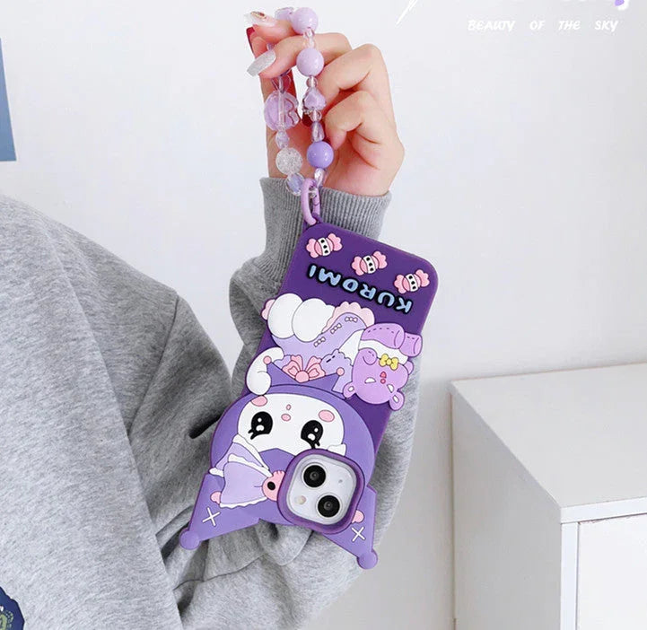 Cartoon Kuromi Phone Case for iphone 11/11pro/11pro max/12/12mini/12pro/12pro max/13/13pro/13pro max/14/14plus/14pro/14pro max PN5670 - Bear Hugs