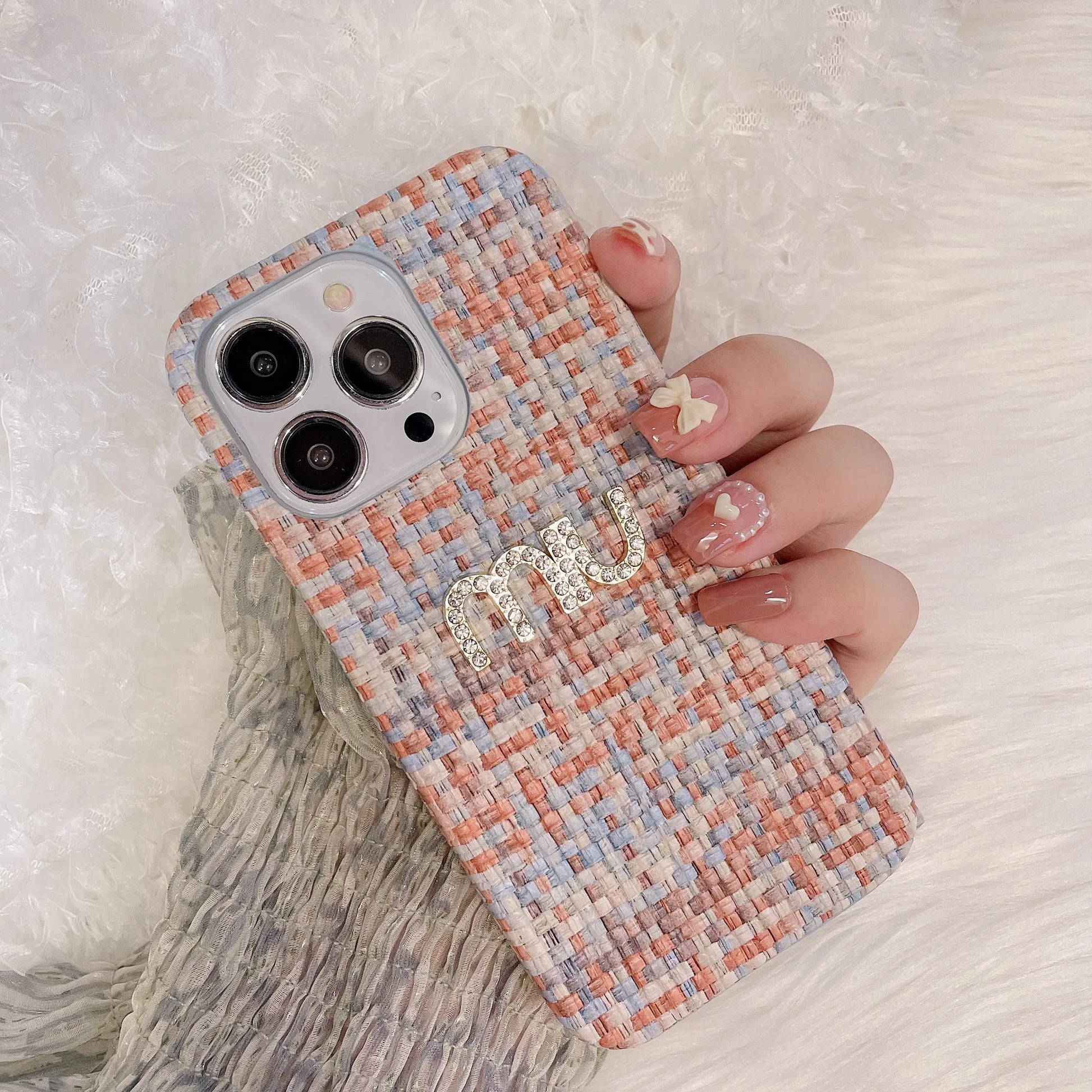 miux2 Woven Designer Phone Case (For iPhones)