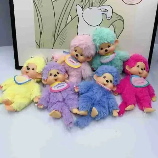 Monchichi Color Series Plush Keychain