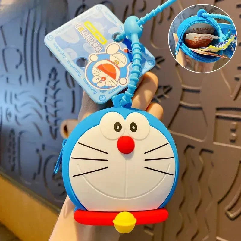 Doraemon Handy Hideaway Coin Purse Keychain