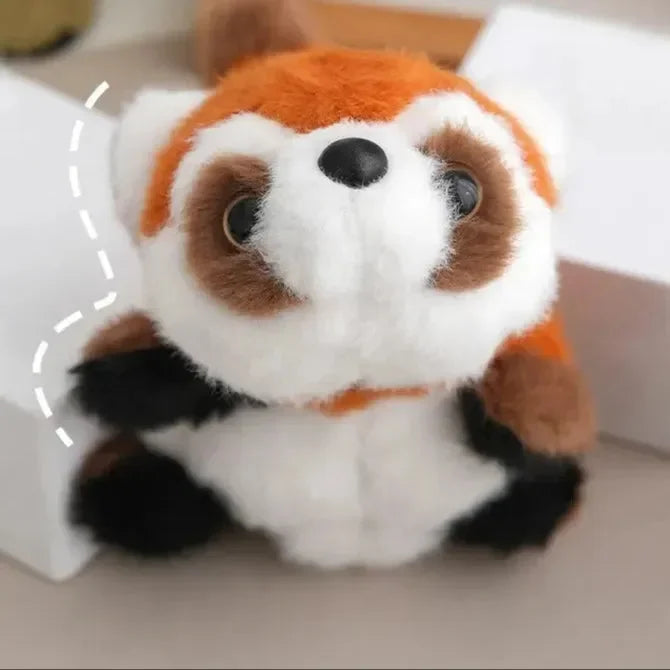 Reversible Cuddles Panda Keychain