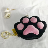 Cat Paw Coin Pouch Keychain