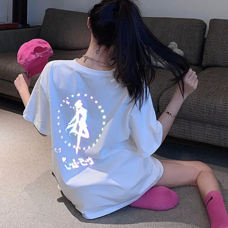 Fashion Reflective Sailormoon T-shirt PN3131 - Bear Hugs
