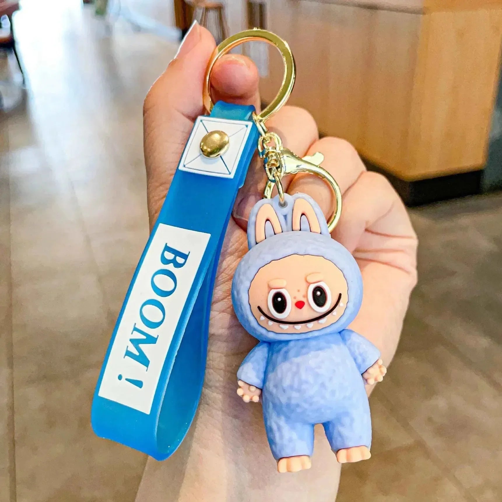 Boom Buddy Standing Labubu Keychain