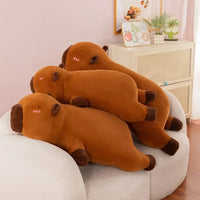 Riverine Rest Capybara Plush Pillow