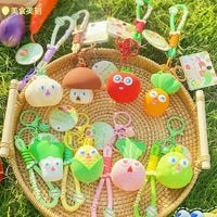 Screaming Vegetables Eye-Popping Keychain