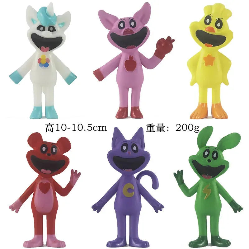 Smiling Critters Mini Figurines Set