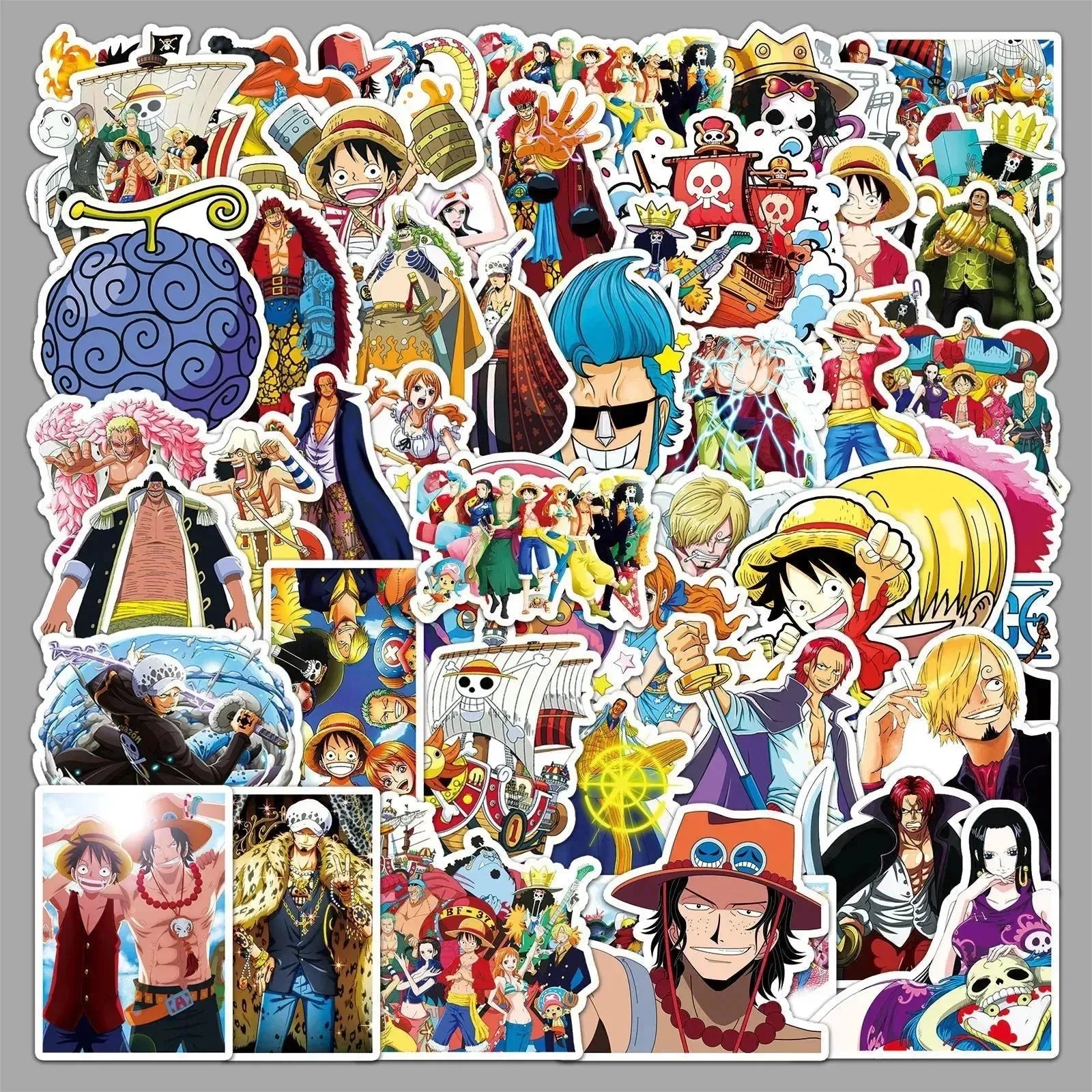 One-Piece Sticker Pack (50 Pcs)