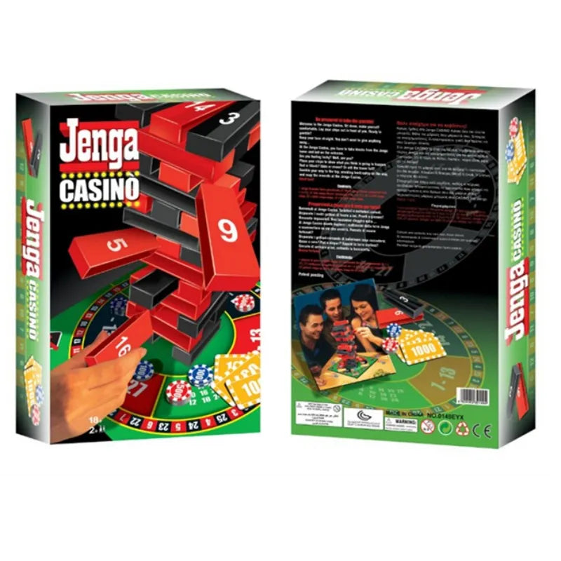 Jenga Casino Board Game