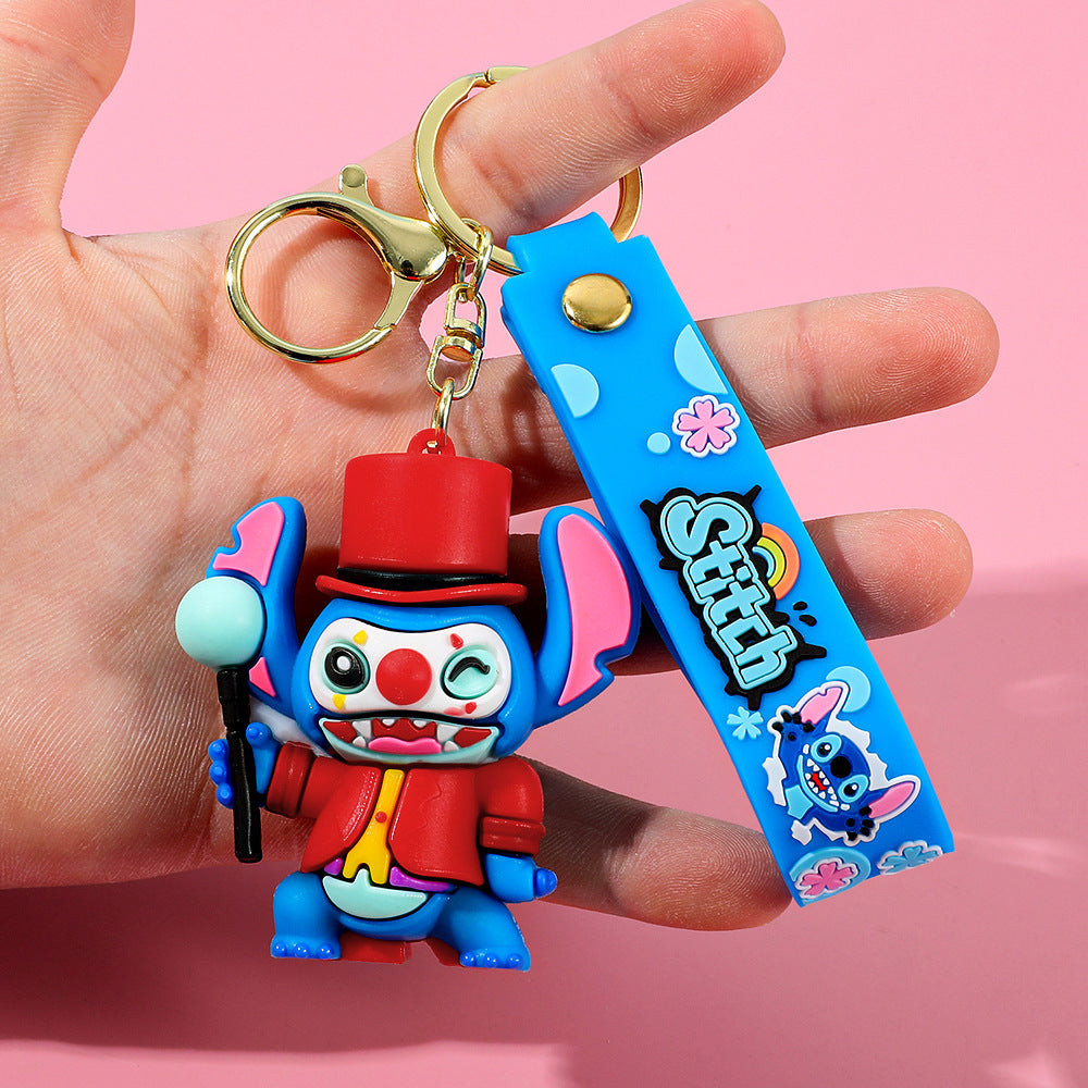 Stitch Halloween Paradise 3D Keychain