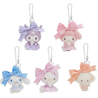 Sanliou Polka Dot Bow Keychain