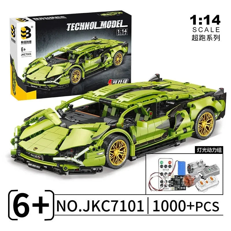 Lamborghini Siam Building Block Set