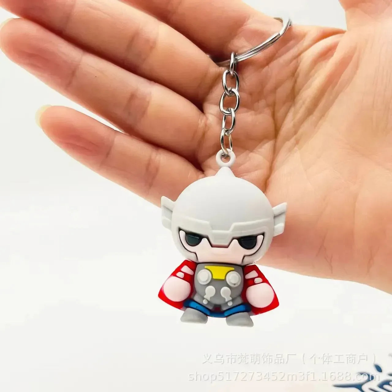 League of Legends Superhero Keychain