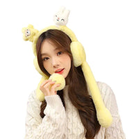 Sanrio Marvel Moving Bunny Ears Earmuffs