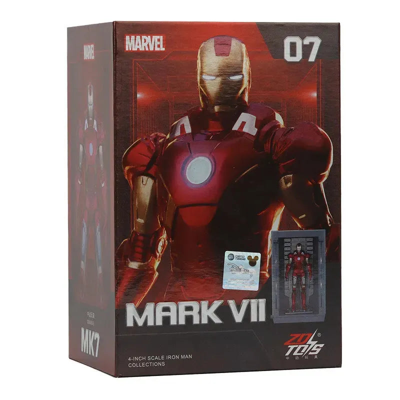 Iron Man Mark 1 to Mark 85 Garage Style Suits