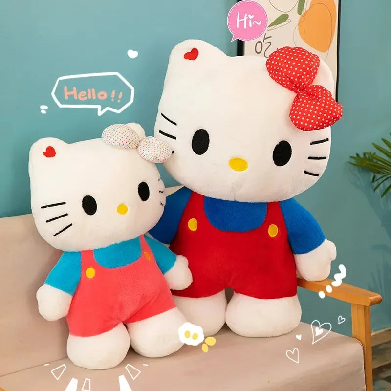 Hello KT Dashing Dungaree Plush 