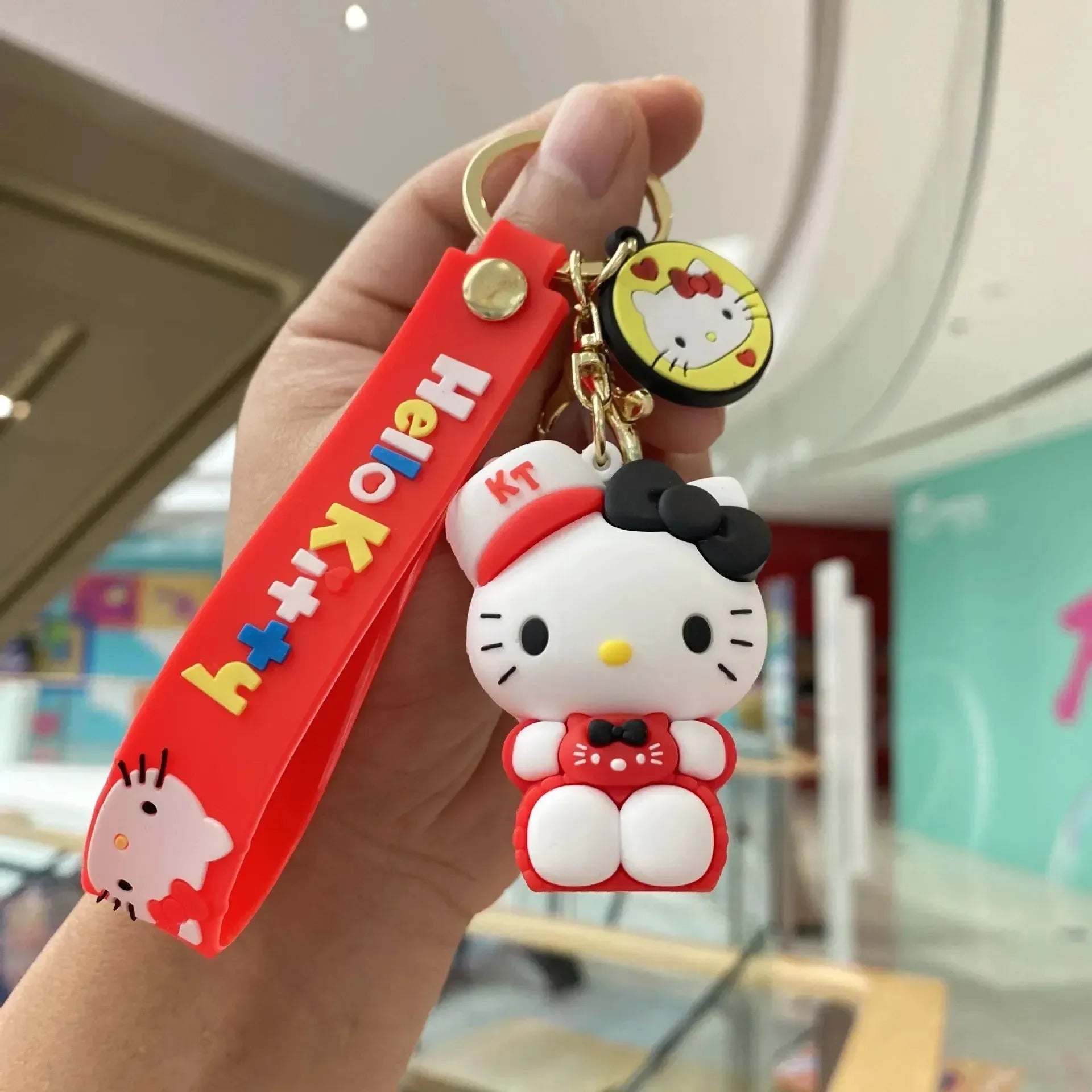 Hello Kitty Chic Clips Keychain