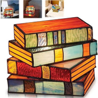 Stacked Books Decor Lamp