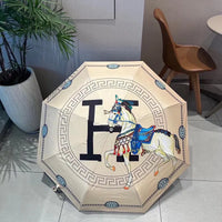 Horse Carriage Luxury Designer Umbrella