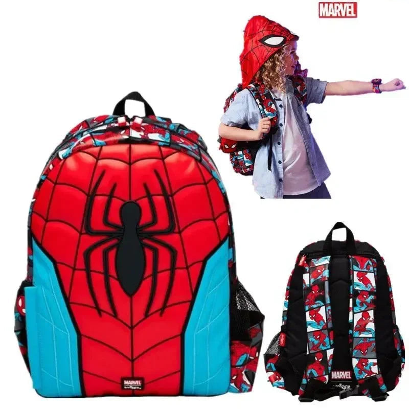 SMGL Spiderman Hooded Junior Character Backpack