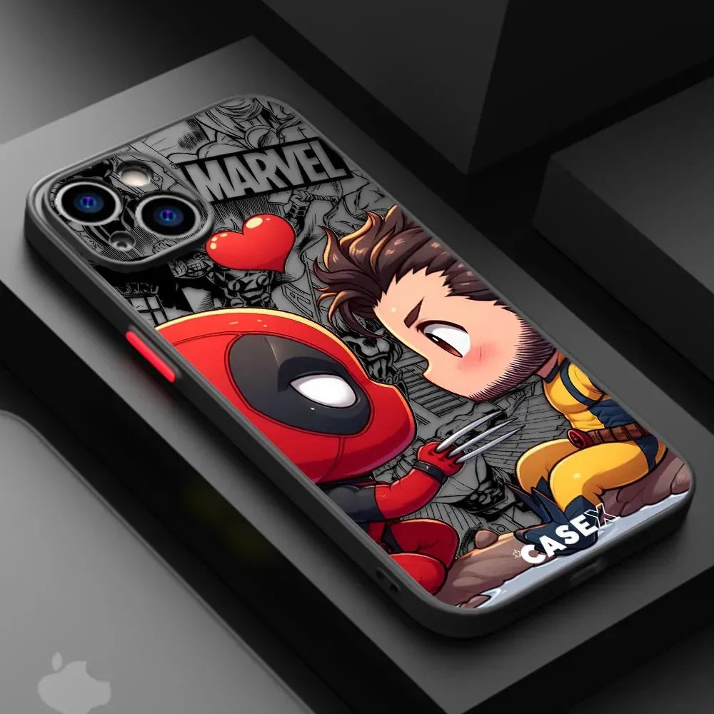 Marvel Deadpool & Wolverine Matte Phone Case (For Samsung)