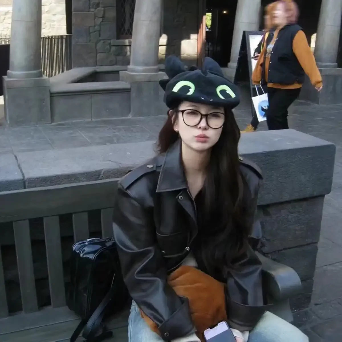 Night Fury Plush Cap