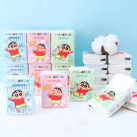 مناديل جيب تشيكي كرايون شينشان (عبوة من 6 قطع) 