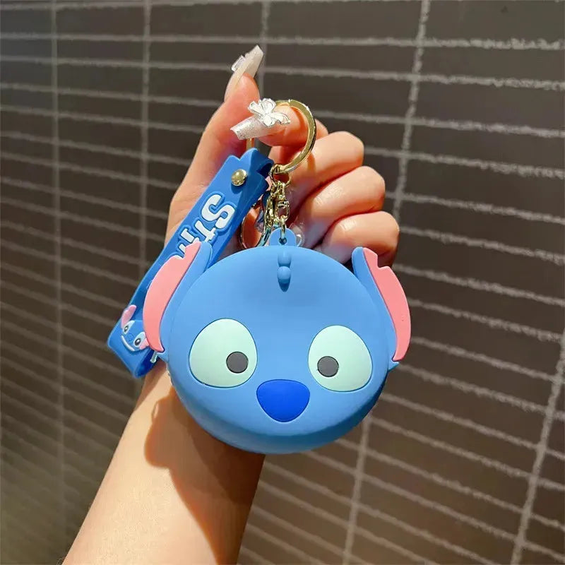 Disney Stitch 3D Silicon Coin Pouch