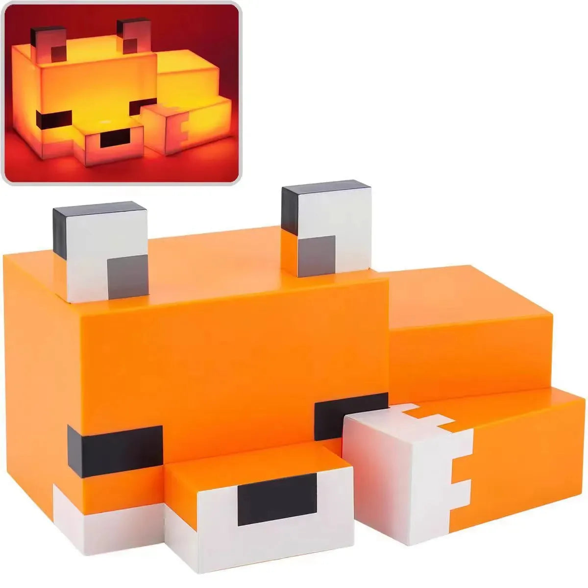 Mincecraft Pixellated Fox Night Lamp