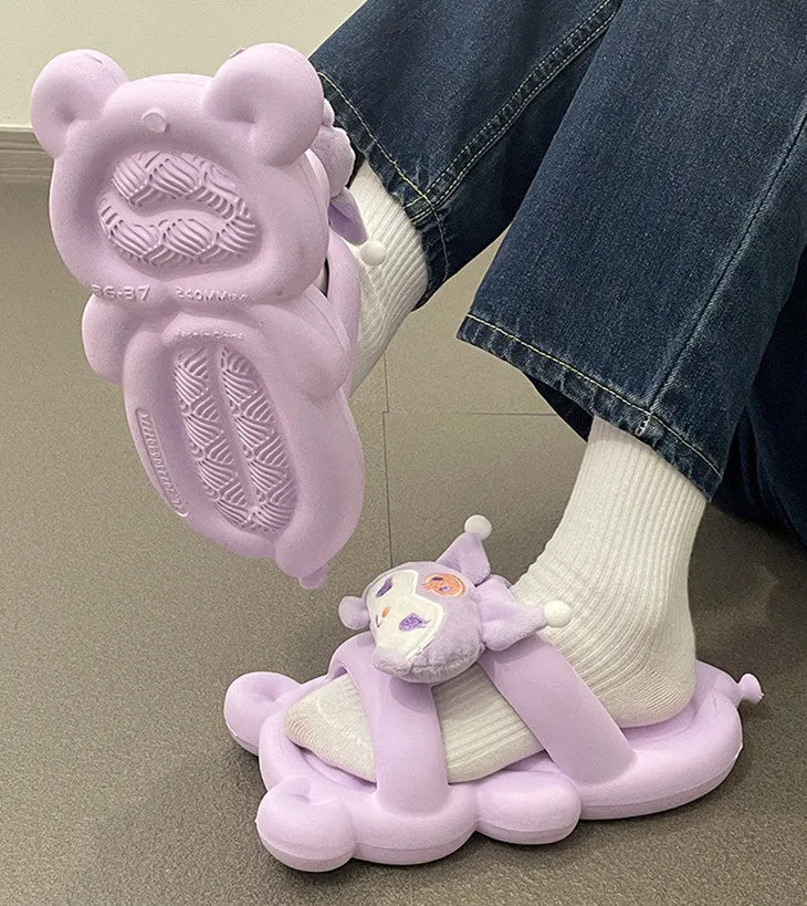 Kawaii Anime Slippers PN5690 - Bear Hugs