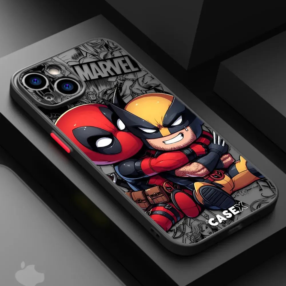 Marvel Deadpool & Wolverine Matte Phone Case (For Samsung)