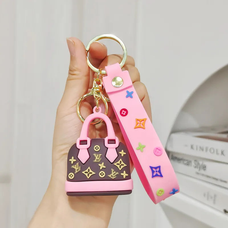 Monogram Bag 3D Keychain