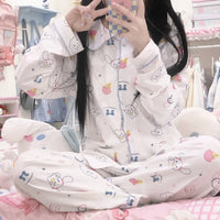 Cute Anime Pajamas Suits Set PN4338 - Bear Hugs