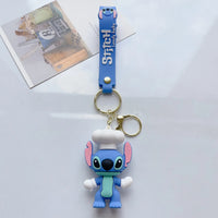 Creative Cosplay Stitch 3D Keychain