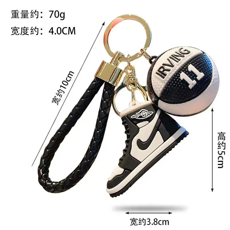 Air Bound Sneaker Ball Keychain