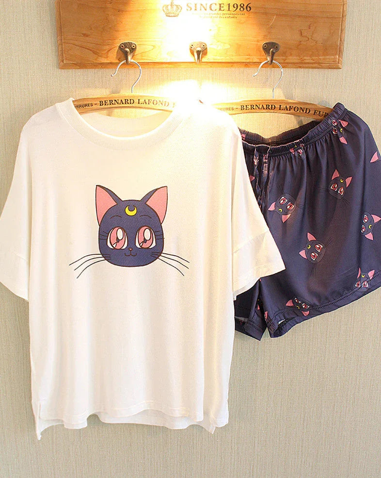 Kawaii Luna Pajamas Suits PN2732 - Bear Hugs