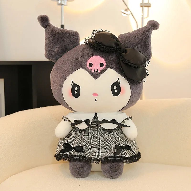 Kuromi My Melody Goth Style Plushies