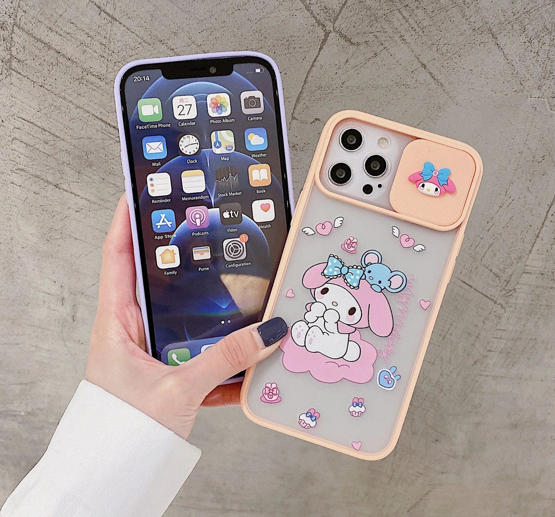 Cartoon Anime Phone Case for iphone 7/7plus/8/8P/X/XS/XR/XS Max/11/11pro/11pro max/12/12mini/12pro/12pro max PN3757 - Bear Hugs
