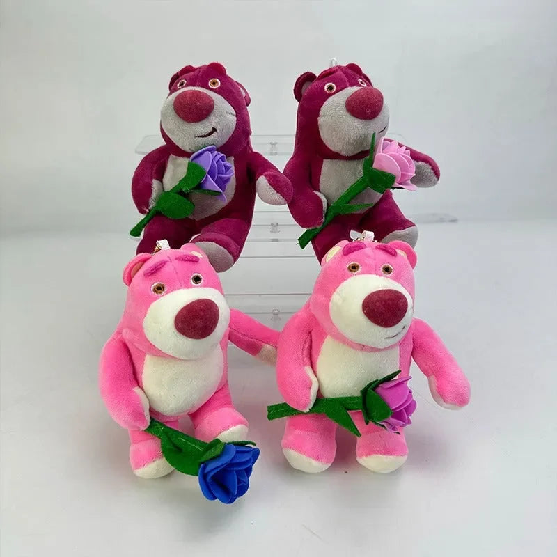 Porte-clés en peluche Lotso Bear Love Bloom 