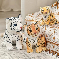 Stripy Snuggler Realistic Tiger Cub Plushie (20 cm)