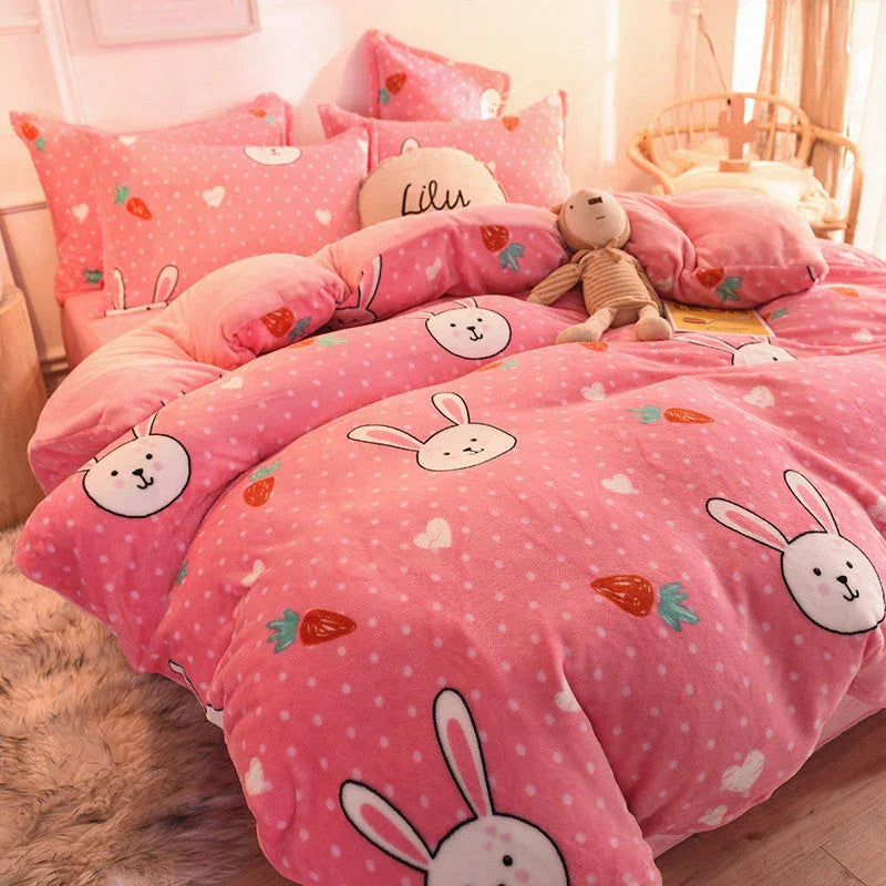 Lovely Rabbits Bedding Set PN2431 - Bear Hugs