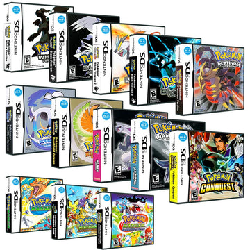 Nintendo DS Pokemon Cartridges (English US)