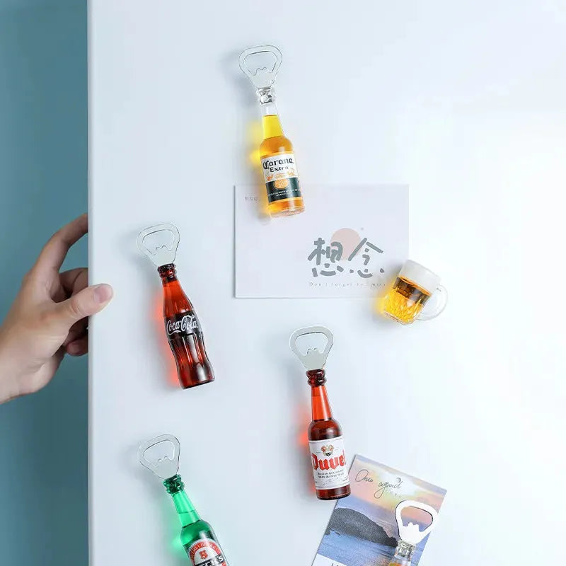 Bottle Opener Fridge Magnets