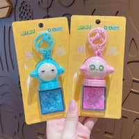 Eggparty Ink Stamp Keychain