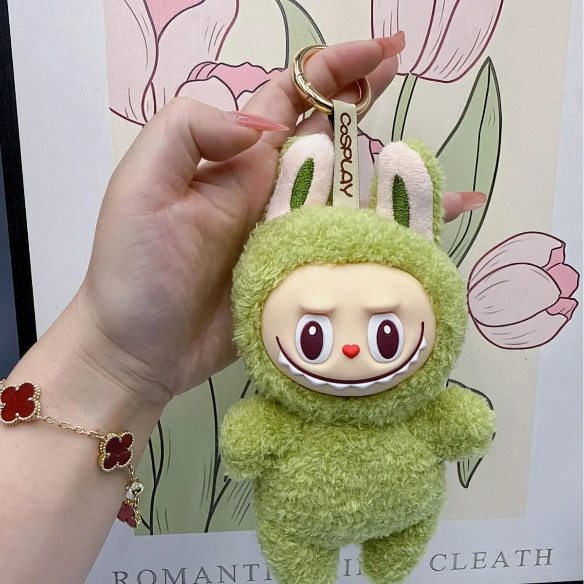 Labubu Monsters Cosplay Plush Pendant