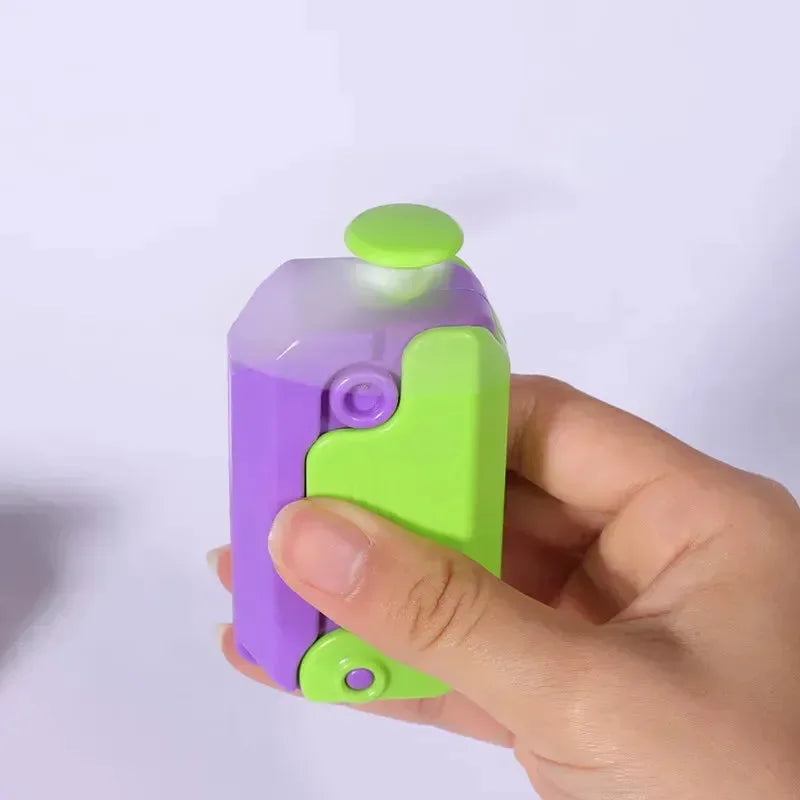 Pocket Breeze Folding Fan Keychain