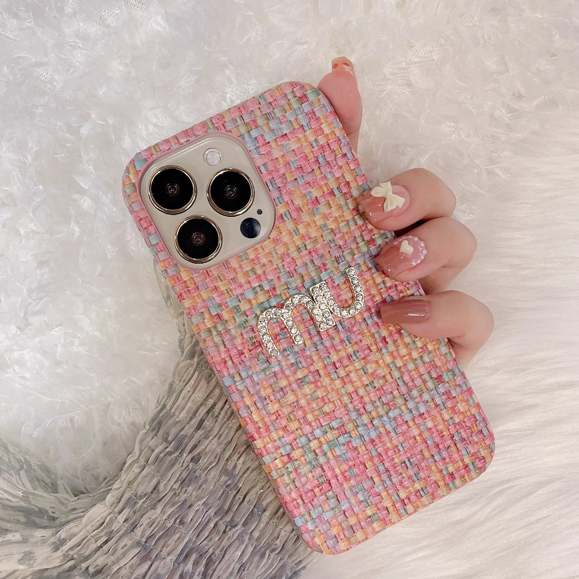 miux2 Woven Designer Phone Case (For iPhones)