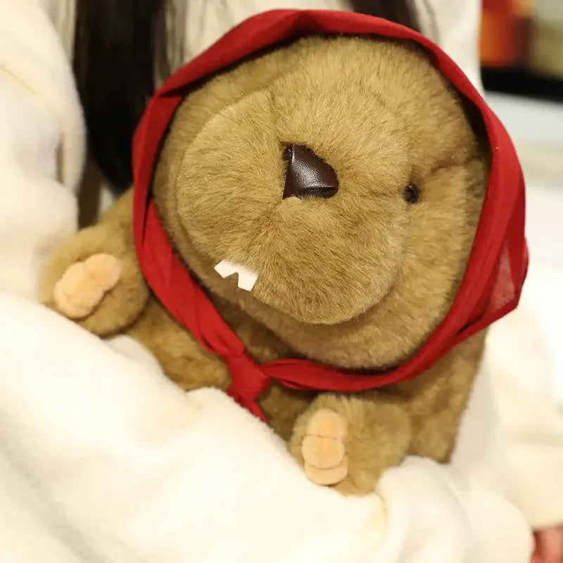 Groundhog Earthy Cuddles Plushie