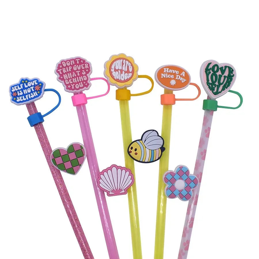 Motivational Straw Toppers For 30 oz/40 oz Tumblers