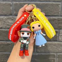 Alice In Wonderland 3D Keychain